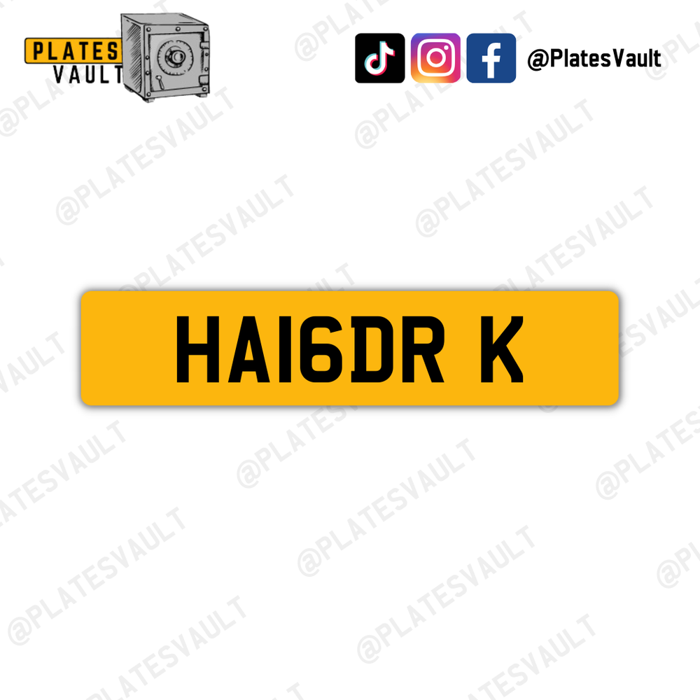 HA16DR K - Plates Vault
