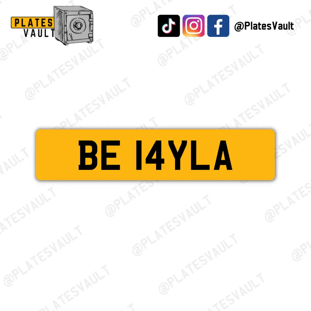 BE 14YLA - Plates Vault