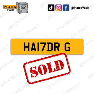 HA17DR G - Plates Vault