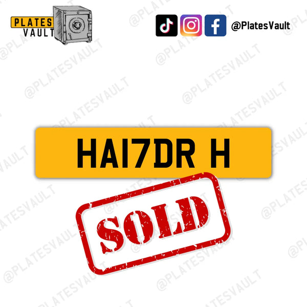 HA17DR H - Plates Vault