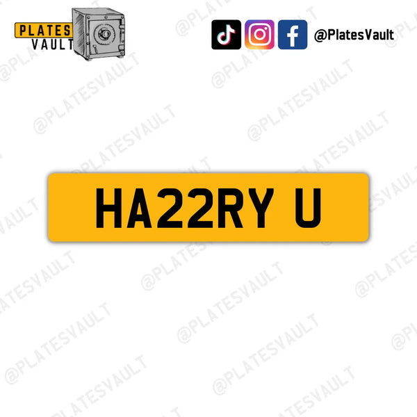 HA22RY U - Plates Vault