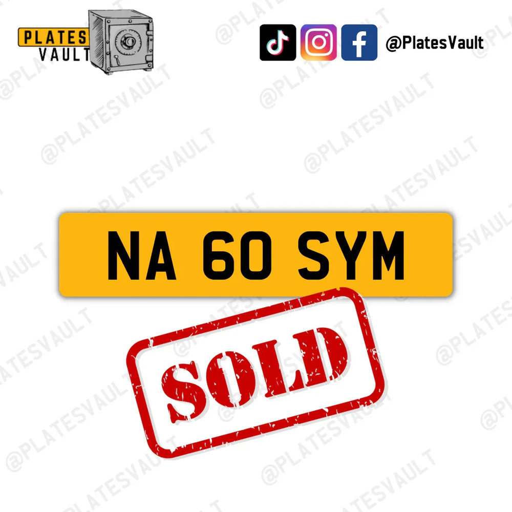 NA 60 SYM - Plates Vault