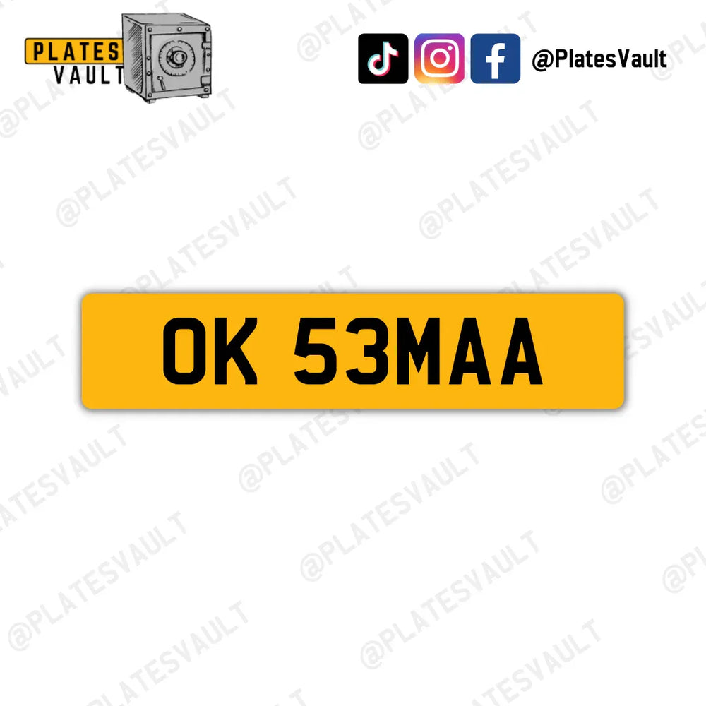 OK 53MAA - Plates Vault