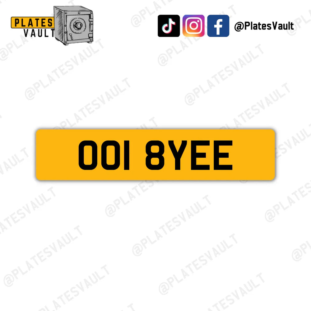 OOI 8YEE - Plates Vault