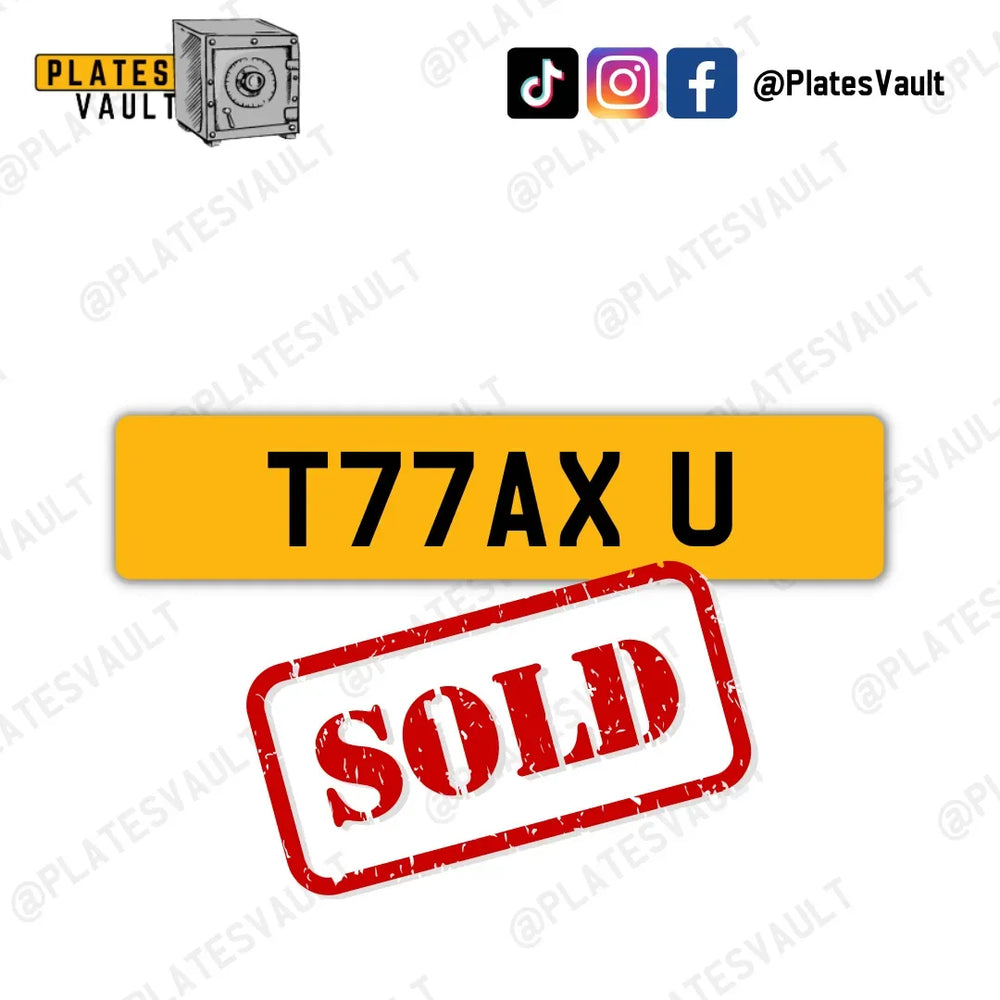 T77AX U - Plates Vault