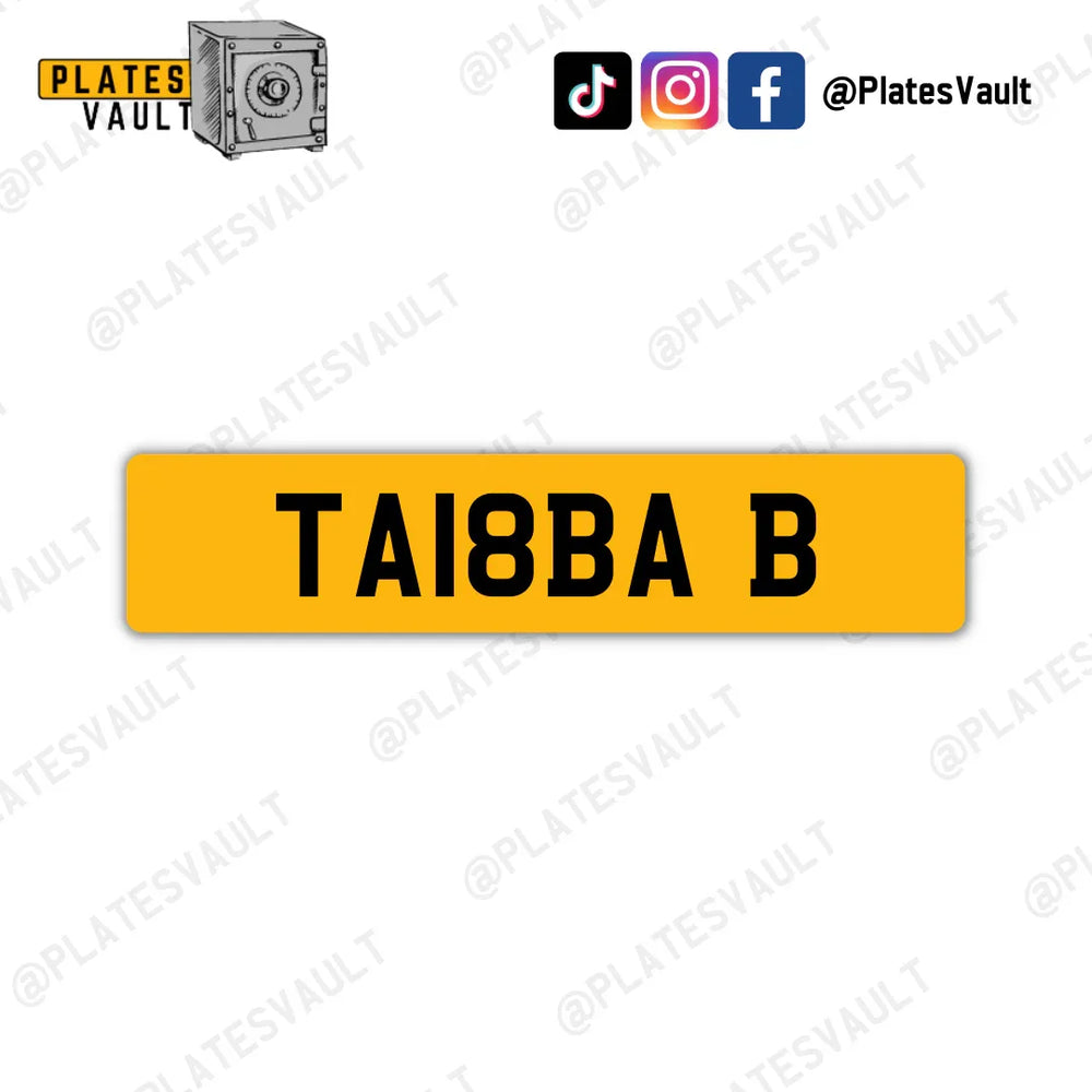 TA18BA B - Plates Vault