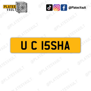 U C 15SHA - Plates Vault
