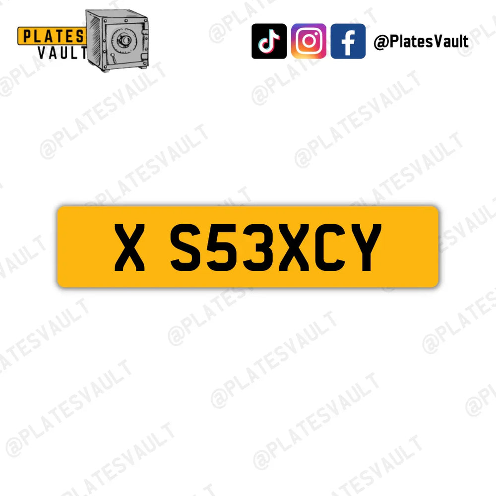 X S53XCY - Plates Vault